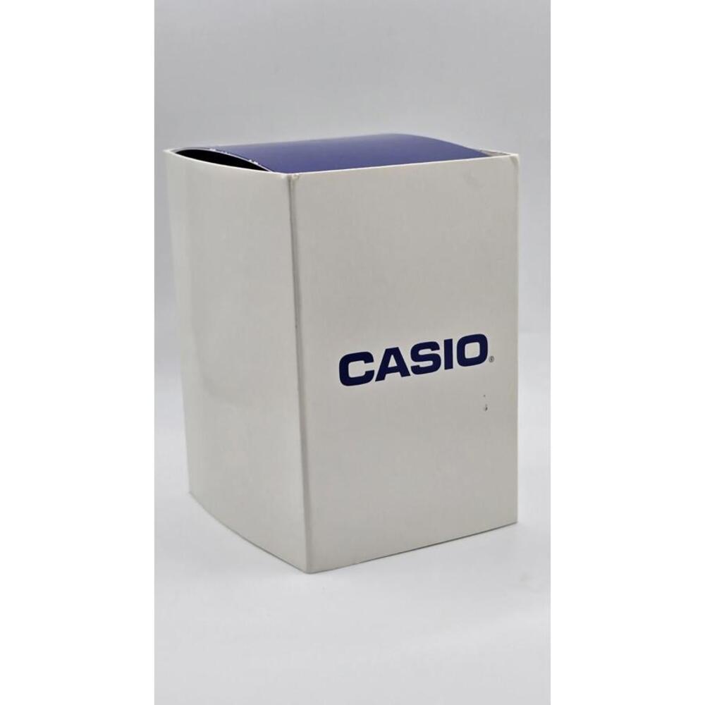 Casio F91WS-2 Digital Chronograph Watch Blue Jelly Resin Band Square Retro - Picture 2 of 2
